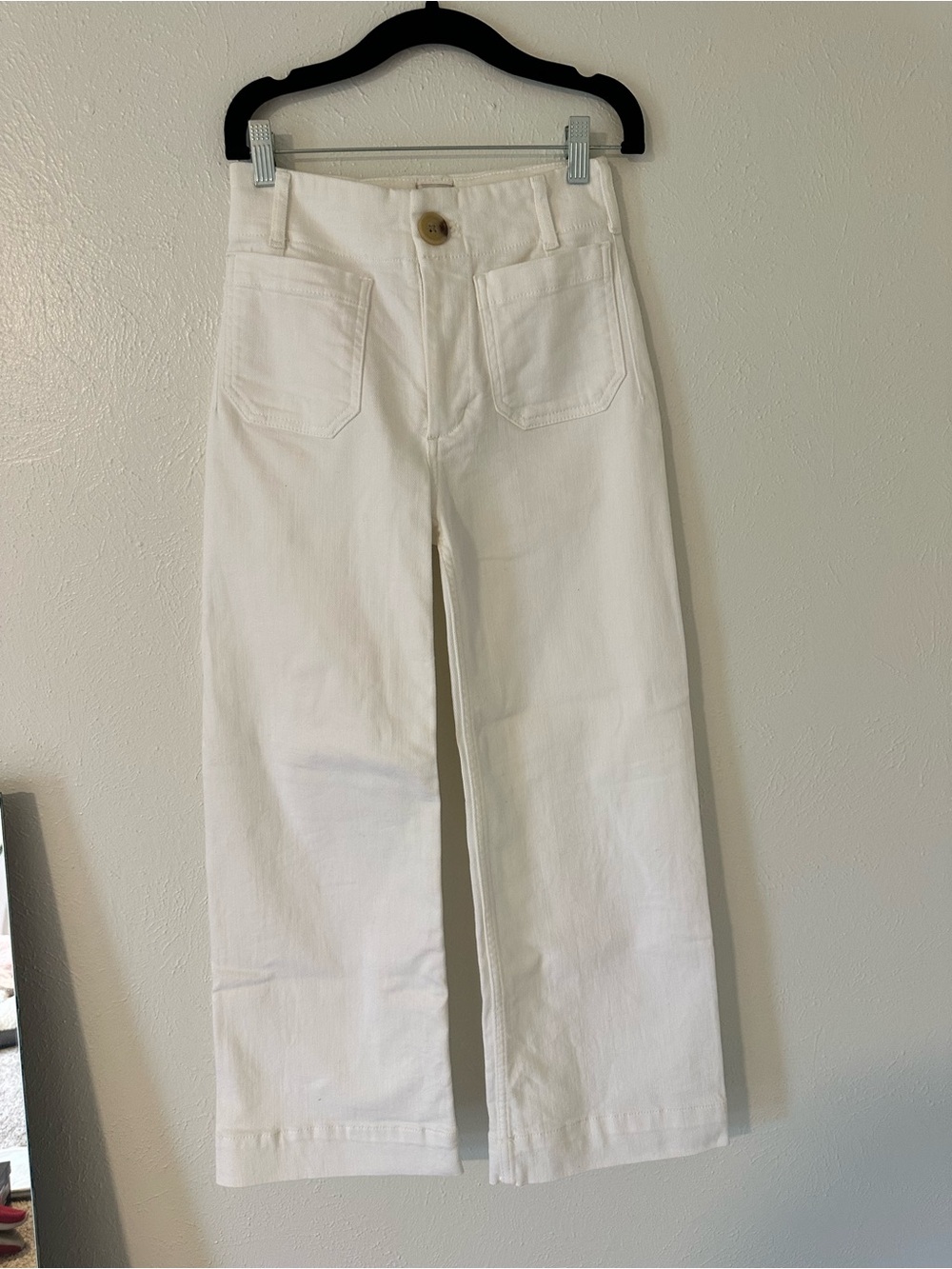 Maeve The Denim Colette Cropped High-Rise Wide-Leg Jeans
Size 23 - Picture 5 of 7